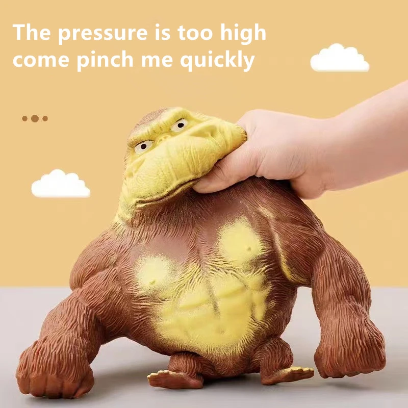 squishy gorilla toy